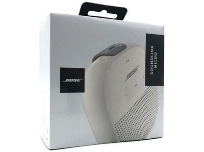 Bose SoundLink Micro - Högtalare - för bärbar användning - trådlös - Bluetooth - Appkontrollerad - rökvit