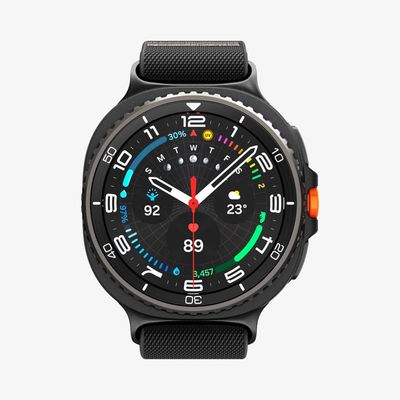 Spigen Lite Fit Band, Band, SmartWatch, Sort, Samsung, Galaxy Watch 8 (40/44/46 mm), Nylon