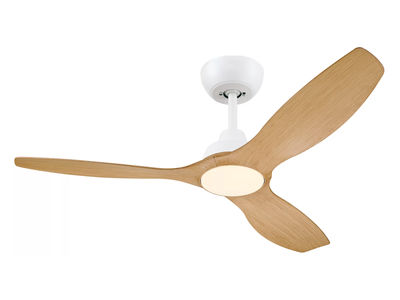 Philips Olas Fan-taklys, 32 W (vifte) + 24 W (lys), LED, IP20, Hvit, Tre