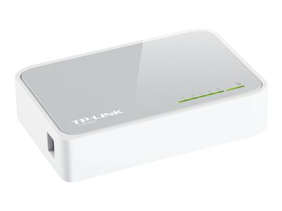 TP-Link TL-SF1005D 5-Port 10/100Mbps Desktop Switch - Switch - 5 x 10/100 - stasjonær