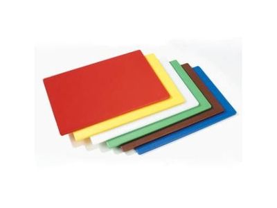 Skærebræt 45x30x1.2 cm PE plast grøn (stk.)