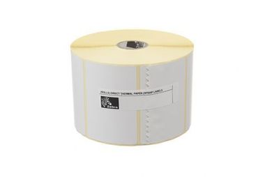 Zebra Z-Ultimate 5A - Polyester - blank - permanet adhesiv - hvit - 31.8 x 50.8 mm 2100 stk (4 rull(er) x 2100) tape - for Zebra DA402, GX420; GK S...