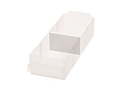 raaco 250-01, Gjennomsiktig, Polypropylen (PP), 75 mm, 3,2 mm, 46 mm, 180 g