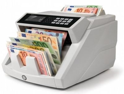 Safescan 2465-S - Seddelteller - forfalskningsdetektering - automatisk - EUR, GBP, CHF, USD, PLN, SEK, NOK - grå