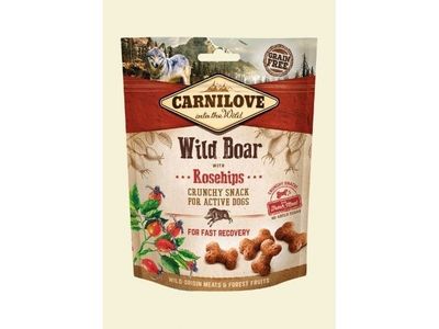 Carnilove hundegodbiter Fresh Crunchy villgris + hyben 200 g