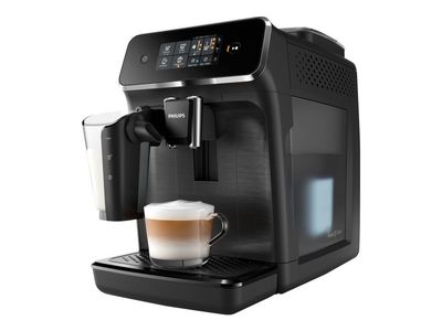Philips 2200 series Series 2200 EP2230/10 Täysautomaattiset espressokeittimet, Espressokone, 1,8 L, Kahvipavut, Sisäänrakennettu jauhin, 1500 W, Musta