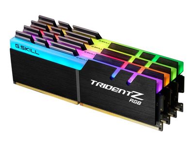 G.Skill TridentZ RGB Series - DDR4 - sats - 32 GB: 4 x 8 GB - DIMM 288-pin - 3600 MHz / PC4-28800 - CL16 - 1.35 V - ej buffrad - icke ECC