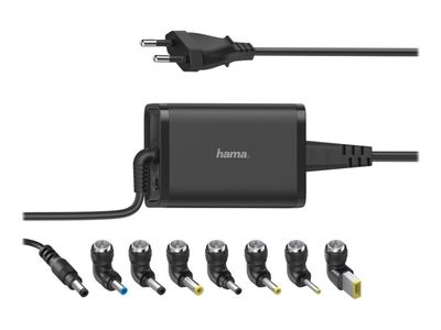 Hama Universal Power Supply Unit - Strömadapter - AC 100-240 V - 45 Watt - svart