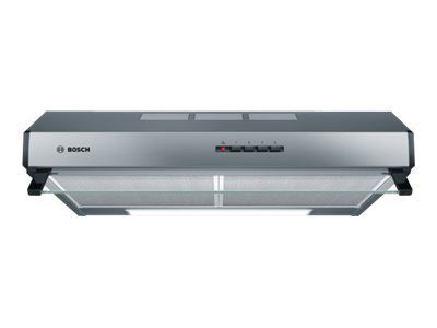 Bosch Serie | 4 DUL63CC50 - Panser - standard - bredde: 60 cm - dybde: 48.2 cm - ekstraksjon og resirkulasjon (-) - rustfritt stål