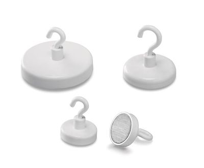 Magnetoplan 52636, Innendørs, Universalkrok, Hvit, Magnet, 8 kg, 3,6 cm