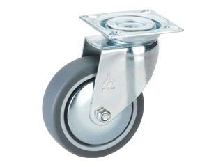 Dörner + Helmer 770200C, Svart, Metallisk, 50 kg, Termoplastisk elastomer (TPE), Kulelager, 7,5 cm, 6 cm