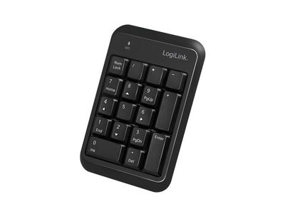 LogiLink ID0201, Bluetooth, 17, Kannettava tietokone, Musta