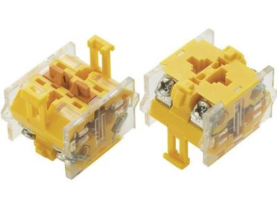 TRU COMPONENTS LAS0-A kontaktdon 2 x brytkontakt moment 500 V/AC 1 st
