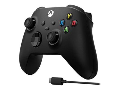 Microsoft Xbox Wireless Controller + USB-C Cable - Håndkonsoll - trådløs - Bluetooth - for PC, Microsoft Xbox One, Android, iOS, Microsoft Xbox Ser...