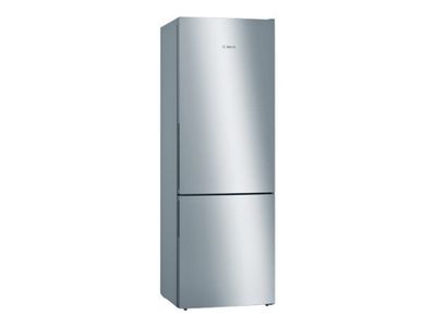 Bosch Serie | 6 KGE49AICA - Kjøleskap/fryser - bunnfryser - bredde: 70 cm - dybde: 65 cm - høyde: 201 cm - 419 liter - Klasse C - rustfritt stål
