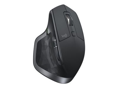 Logitech MX Master 2S - Mus - laser - 7 knapper - trådløs - KUN Bluetooth, ingen USB-mottaker - grafitt