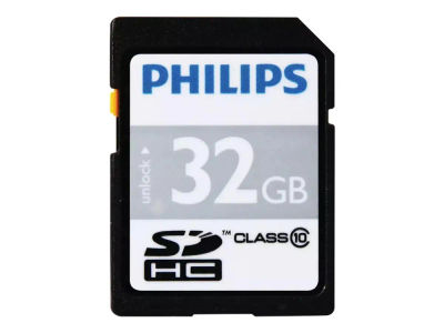 Philips FM32SD45B - Flash-minneskort - 32 GB - Class 10 - SDHC
