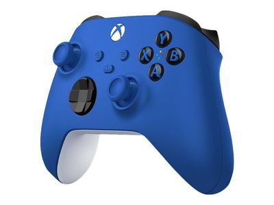 Microsoft Xbox Wireless Controller - Håndkonsoll - trådløs - Bluetooth - sjokkblå - for PC, Microsoft Xbox One, Android, Microsoft Xbox Series S, M...