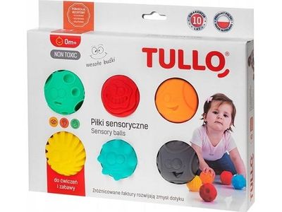 TULLO Sansekuler, smileys 6 stk. Tullo