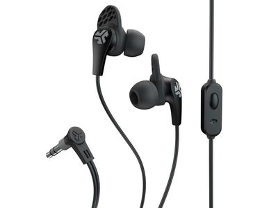 JLab JBuds Pro Signature, Koblet med ledninger (ikke trådløs), Idretter, Hodetelefoner, Sort