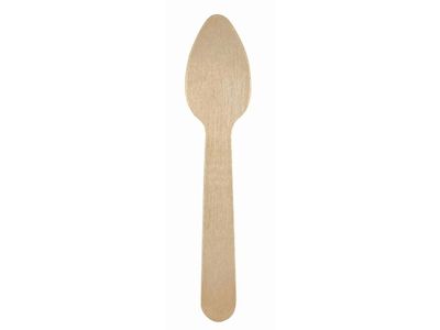Huhtamaki Trebestikk Teskjeer 11 cm - 100 stk.