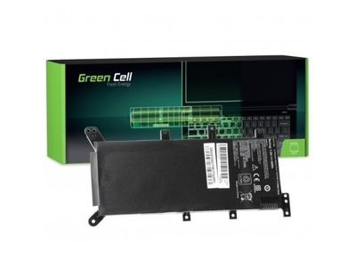 Green Cell - Akut ja paristot tietokoneelle (svarende til: ASUS C21N1347) - Litium-polymeeri - 4-kennoinen - 5000 mAh - lajitelma - ASUS A555; F555...
