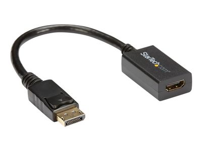 Startech DisplayPort to HDMI Adapter - 1920x1200 - HDMI Video Converter - Latching DP Connector - Monitor to HDMI Adapter (DP2HDMI2) - Video adapte...