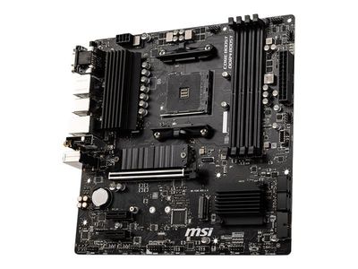MSI B550M PRO-VDH WIFI - Moderkort - micro ATX - Socket AM4 - AMD B550 Chipuppsättning - USB-C Gen1, USB 3.2 Gen 1 - Bluetooth, Gigabit LAN, Wi-Fi ...