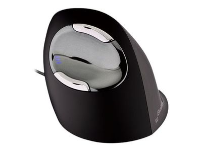 Evoluent VerticalMouse D Large - Vertikal mus - ergonomisk - laser - 6 knapper - kablet - USB