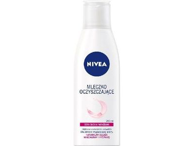 Nivea rensende melk for tørr og sensitiv hud 200 ml