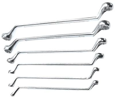 Top Tools bøyde ringnøkler 6-17mm 6 stk. (35D455)