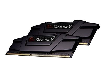 G.Skill Ripjaws V - DDR4 - sats - 32 GB: 2 x 16 GB - DIMM 288-pin - 4000 MHz / PC4-32000 - CL18 - 1.4 V - ej buffrad - icke ECC - classic black