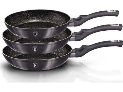 Stekepanne Berlinger Haus sett 20/24/28 cm, 3 deler