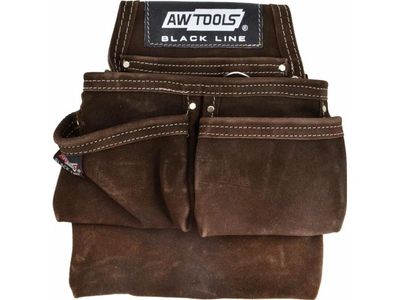 AWTOOLS verktøylomme PRO 3 rom BLACK LINE