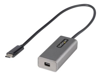 StarTech USB C to Mini DisplayPort Adapter, 4K 60Hz USB-C to mDP Adapter Dongle, USB Type-C to Mini DP Monitor/Display, Video Converter, Works w/ T...