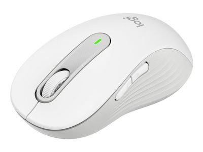 Logitech Signature M650 L - Mus - stor storlek - optisk - 5 knappar - trådlös - 2.4 GHz, Bluetooth - Logitech Logi Bolt USB-mottagare - offwhite