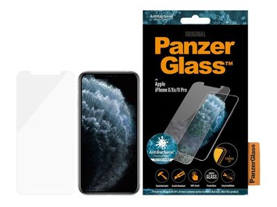 PanzerGlass™ | Original - Mobiltelefon skjermbeskytter - Standard passform - Krystallklar | Apple iPhone X/XS/11 Pro