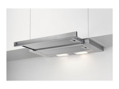 Electrolux Serie 300 LFP326S - Panser - teleskopisk - Nisje - bredde: 50.2 cm - dybde: 26.5 cm - ekstraksjon og resirkulasjon (-) - grå