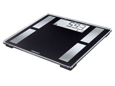 Soehnle 63879, Elektronisk personvekt, 180 kg, 100 g, Svart, kg, lb, ST, firkant