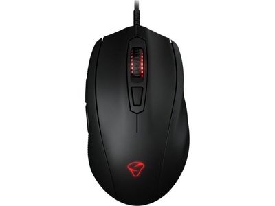 Mionix Castor Pro, Høyre hendt, Optisk, USB Type-A, 19000 DPI, 1 ms, Sort