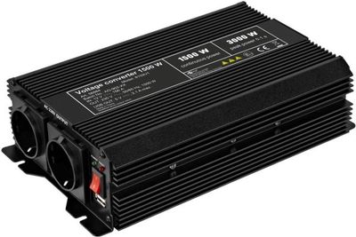 Goobay 58884, Universal, Universal, 12 - 13.8 V, 1500 W, 230 V, DC-to-AC