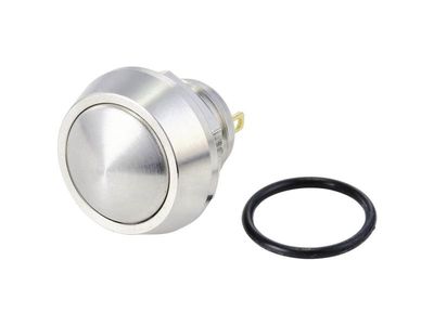 TRU COMPONENTS TC-10090996 GQ12B-10/J/S tryckknapp 48 V/DC 2 A 1x Off/(On) moment/IP65 1 st