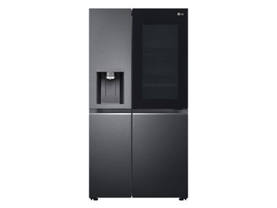 LG GSXV91MCAE - Kjøleskap/fryser - side-ved-side med vannautomat, isdispenser - Wi-Fi - bredde: 91.3 cm - dybde: 73.5 cm - høyde: 179 cm - 635 lite...
