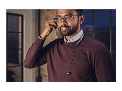 EPOS ADAPT 460 - Hörlurar med mikrofon - inuti örat - nacKräm - Bluetooth - trådlös - aktiv brusradering - svart med silver