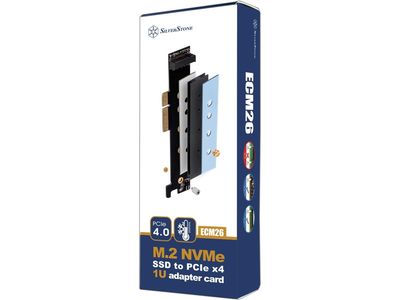 Silverstone SST-ECM26-V2 M.2-Port (M-Key) i PCIe 4.0 x 4-Schnittstelle