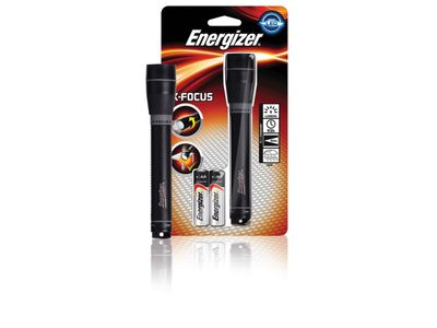 Energizer X-Focus - Lommelykt - LED - hvitt lys - svart