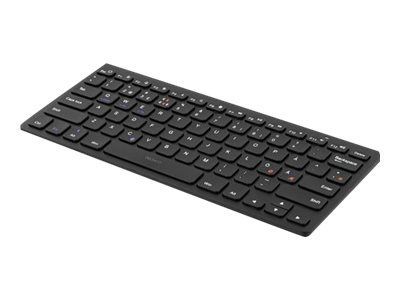 DELTACO TB-631 mini - Tastatur - trådløs - Bluetooth - Nordisk - svart