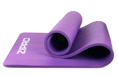 Treningsmatte 180 cm x 60 cm x 1,5 cm lilla