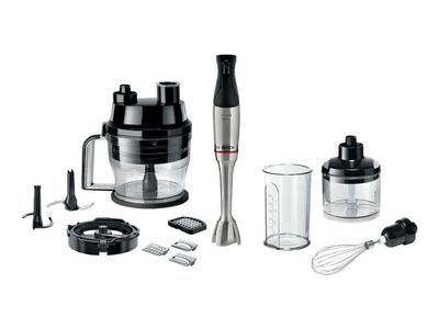 Bosch Serie | 6 ErgoMaster MSM6M8X1 - Håndmikser - 1.2 kW - rustfritt stål