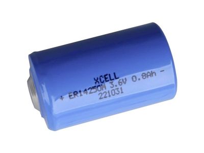XCell ER14250M specialbatteri 1/2 AA litium 3,6 V 800 mAh 1 st
